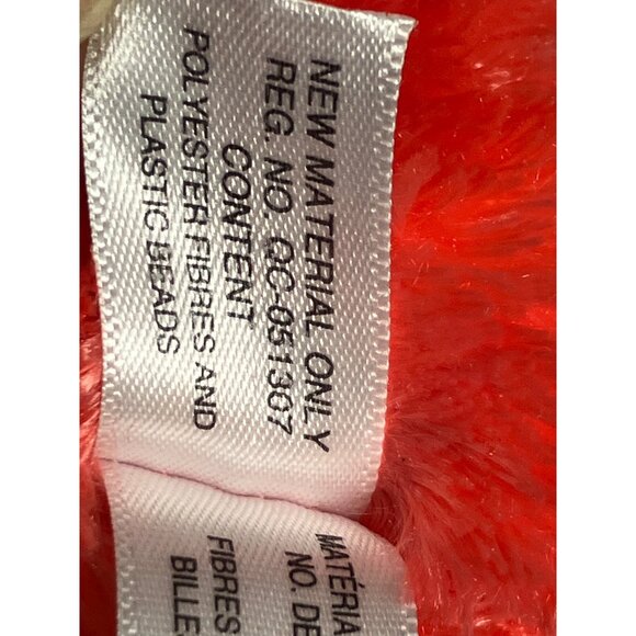 Ty Beanie Boo's Gilda Pink Flamingo 2018 Silk Plush Toy Blue Glitter Eyes - Picture 7 of 14